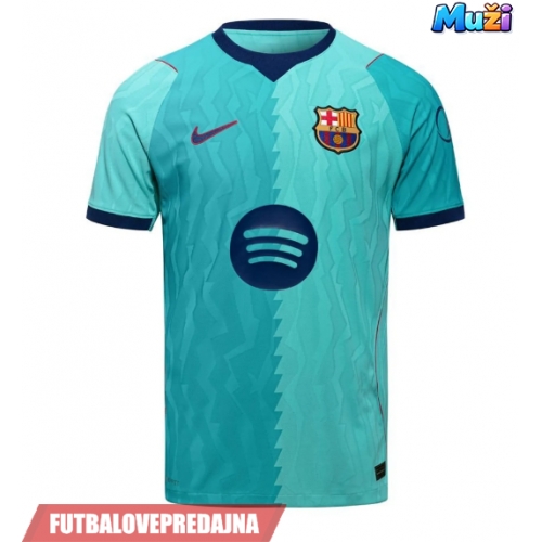 Lacne Muži Futbalové dres Barcelona Jules Kounde #23 2026-27 Krátky Rukáv - Tretina